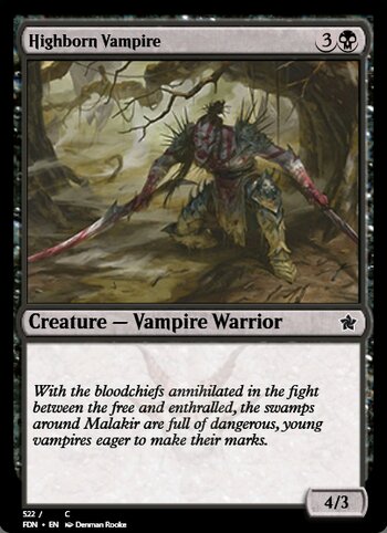 Highborn Vampire