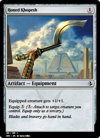 Honed Khopesh