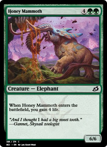 Honey Mammoth