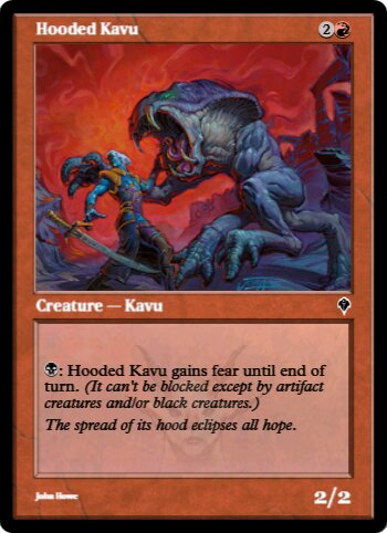 Hooded Kavu