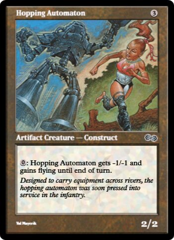 Hopping Automaton