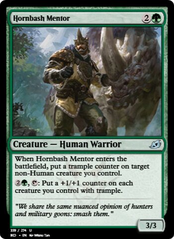 Hornbash Mentor