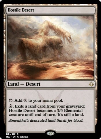 Hostile Desert