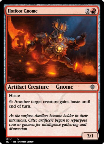 Hotfoot Gnome