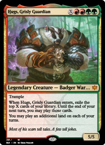 Hugs, Grisly Guardian