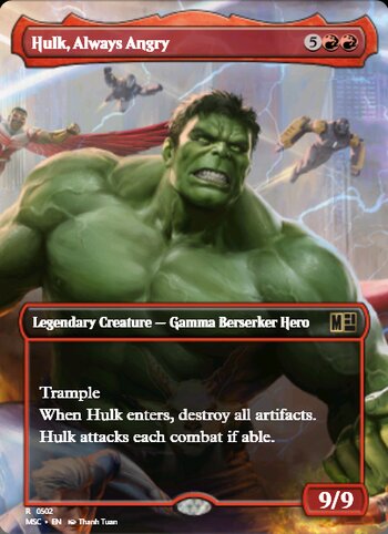 Hulk, Always Angry