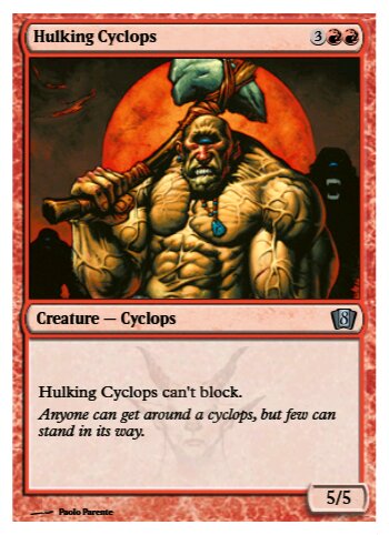 Hulking Cyclops