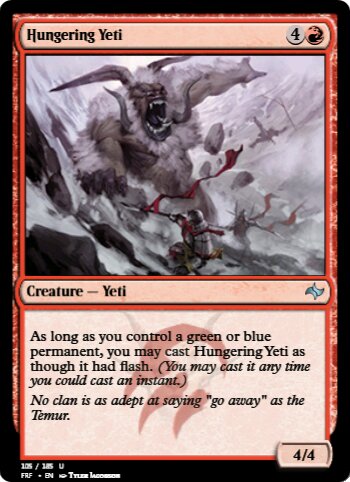 Hungering Yeti