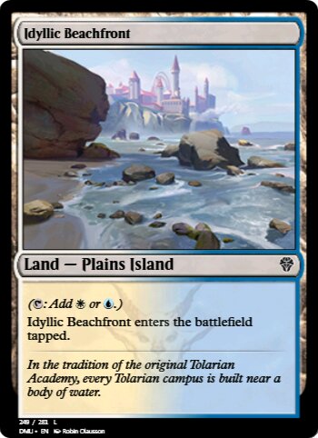 Idyllic Beachfront