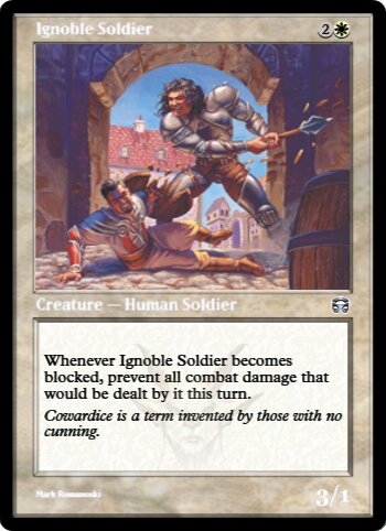 Ignoble Soldier