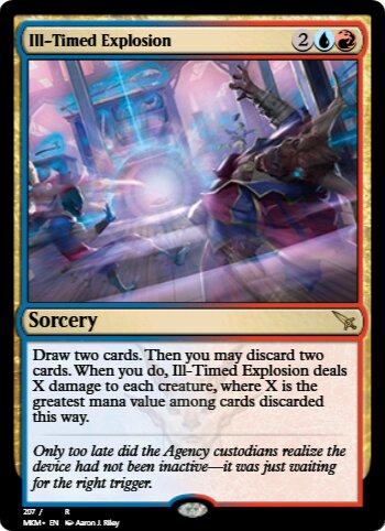 Ill-Timed Explosion