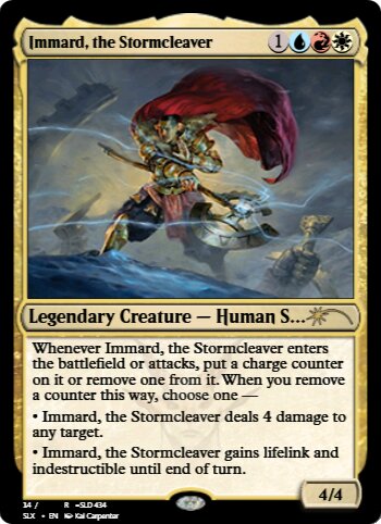 Immard, the Stormcleaver