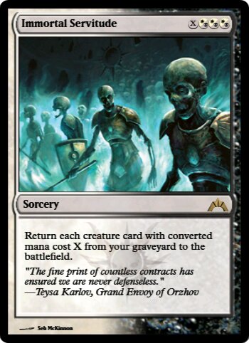 Immortal Servitude