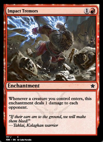 Impact Tremors