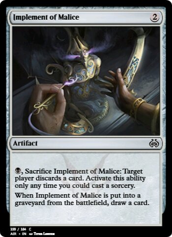 Implement of Malice