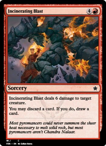 Incinerating Blast