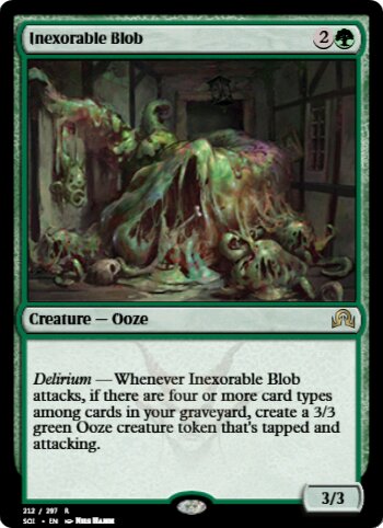 Inexorable Blob