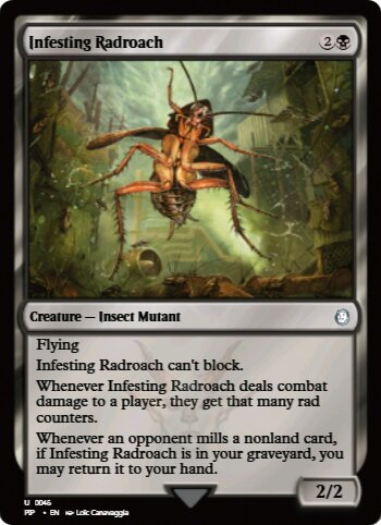 Infesting Radroach