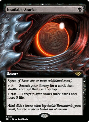 Insatiable Avarice