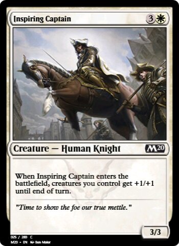 Inspiring Captain