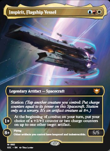 Inspirit, Flagship Vessel