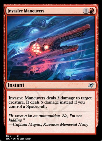 Invasive Maneuvers