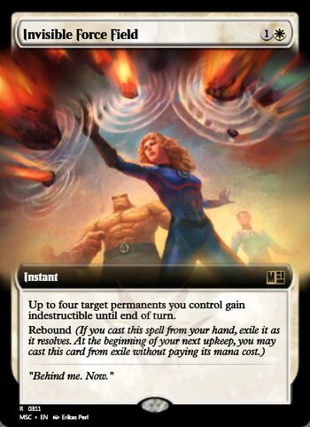 Invisible Force Field