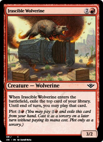 Irascible Wolverine