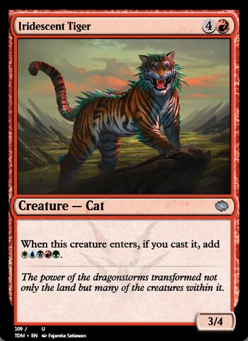 Iridescent Tiger