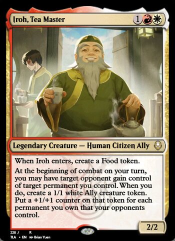 Iroh, Tea Master