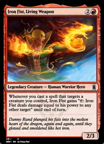 Iron Fist, Living Weapon