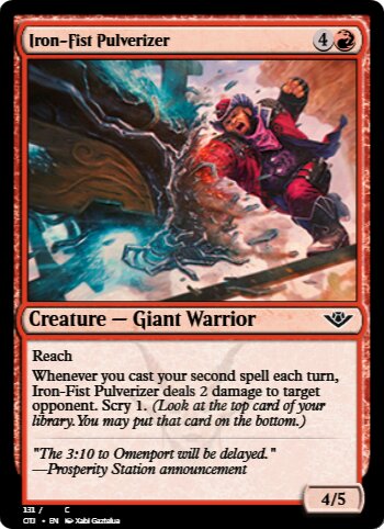 Iron-Fist Pulverizer