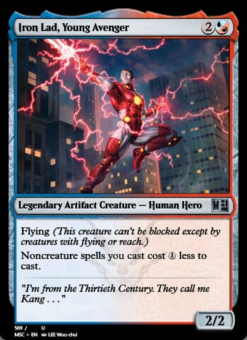 Iron Lad, Young Avenger