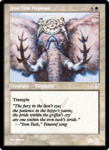 Iron Tusk Elephant