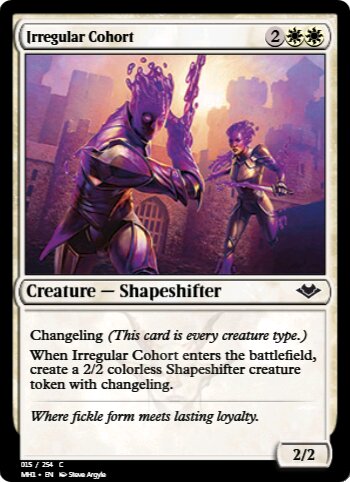 Irregular Cohort
