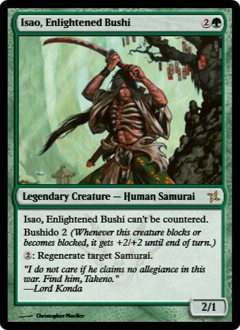 Isao, Enlightened Bushi