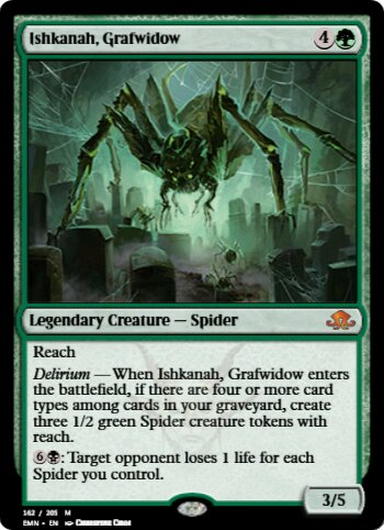 Ishkanah, Grafwidow