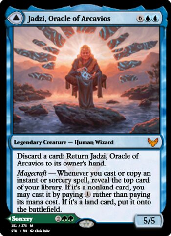 Jadzi, Oracle of Arcavios