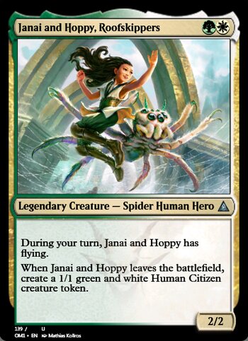Janai and Hoppy, Roofskippers