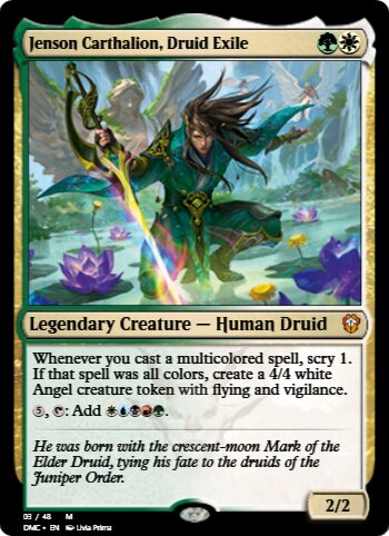Jenson Carthalion, Druid Exile