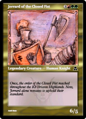 Jerrard of the Closed Fist