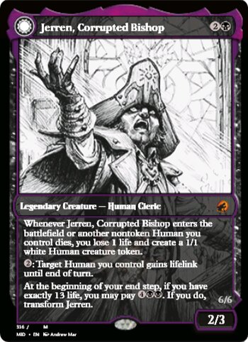 Jerren, Corrupted Bishop