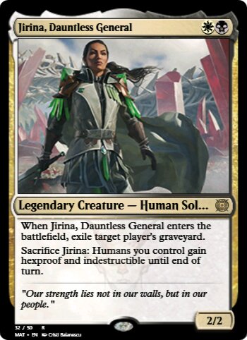 Jirina, Dauntless General
