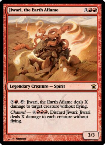 Jiwari, the Earth Aflame