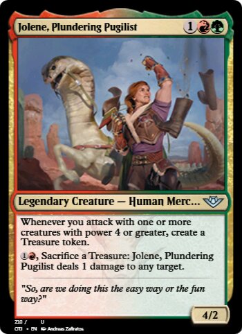 Jolene, Plundering Pugilist