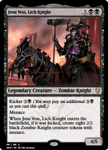 Josu Vess, Lich Knight