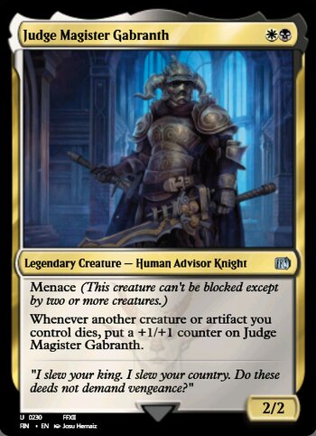 Judge Magister Gabranth