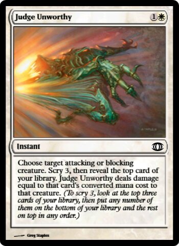 Judge Unworthy