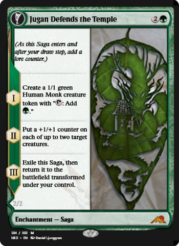 Jugan Defends the Temple