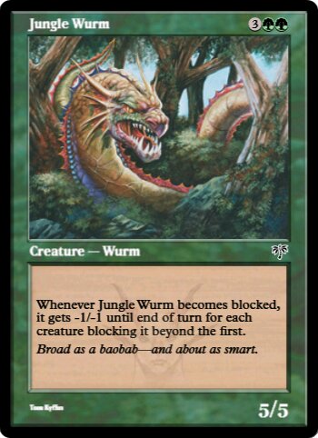 Jungle Wurm